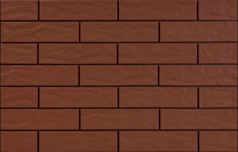 Термопанель клінкерна з плиткою Burgund структурна EPS білий 100мм