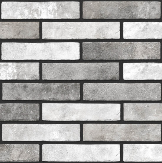 Термопанель клінкерна з плиткою Klinker brick Сірий EPS білий 120мм